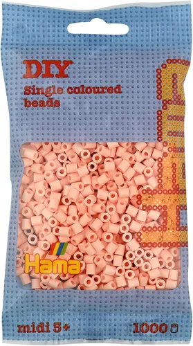 Vista 11 de Hama 207-38 Beads 1,000 Bead Recarga Bolsa - Naranja Neón