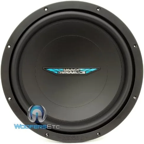 Vista 3 de IDQ12 V.4 D4 - Subwoofer Image Dynamics de 12 pulgadas, 1500 W, pico dual, 4 ohmios, serie IDQ V.4