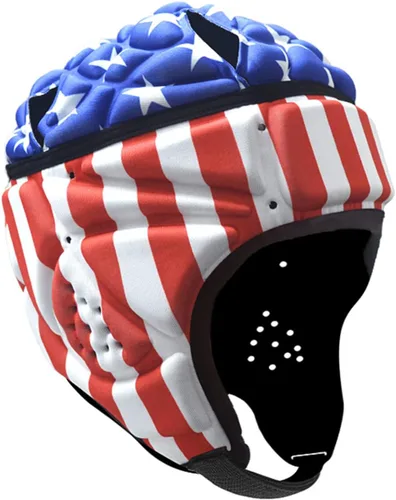 Vista 8 de Casco de rugby ajustable, protector de cabeza de hockey, protector de cabeza de hockey, protector de cabeza de fútbol, gorra Scrum Cap 7v7