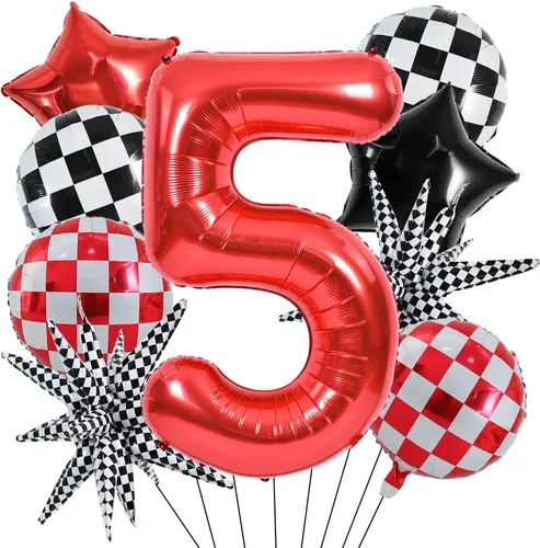 Vista 142 de Toniful - Globos de helio grandes de números del 0 al 9 de 40 pulgadas, color negro, globos digitales de número 0, globos de papel de aluminio