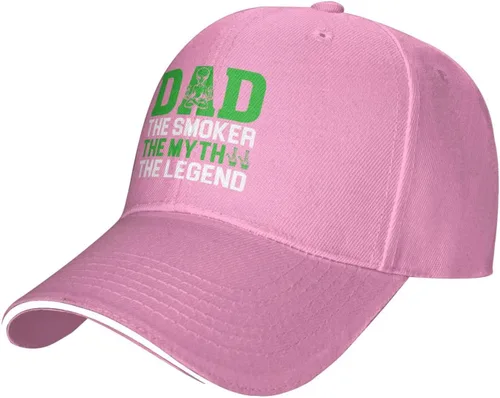 Vista 12 de Dad The Smoker The Myth The Legend Baseball Cap for Men Women Adjustable Funny Dad Hat
