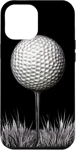 Vista 26 de Funda para iPhone 17 con pelota de golf en camiseta para jugadores de golf