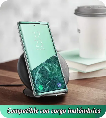 Vista 5 de i-Blason Funda con purpurina para Samsung Galaxy Note 20 Ultra (6.9 pulgadas) 5G, funda protectora brillante [Cosmo] sin protector de pantalla