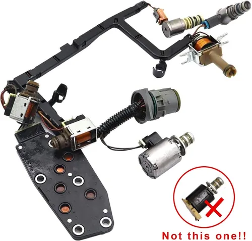 Vista 2 de FZJDSD Kit de solenoide maestro de transmisión 4L60E 4L65E compatible con Chevy Cadillac GMC EPC Shift TCC 3-2 PWM 1993-2006