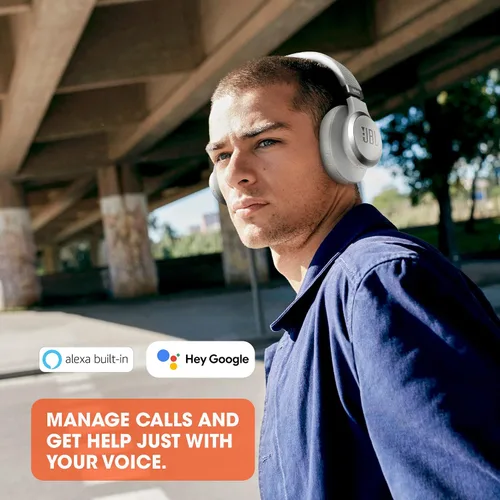 Vista 6 de JBL Live 660NC - Auriculares inalámbricos con cancelación de ruido, sonido exclusivo, asistencia de voz, hasta 50 horas de batería con carga rápida