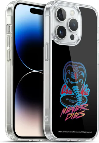 Vista 196 de Head Case Designs Funda de gel suave con licencia oficial de Cobra Kai Eagle Fang Logo Key Art compatible con Apple iPhone 7 Plus/iPhone 8 Plus