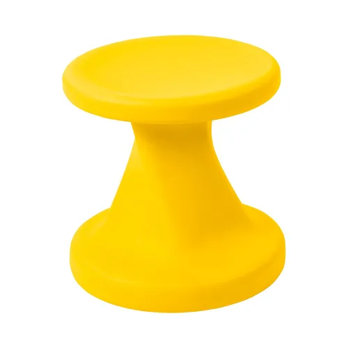 Vista 19 de ECR4Kids Taburete giratorio Wobble, altura del asiento de 14 pulgadas Negro