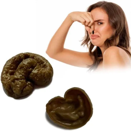 Vista 4 de Juguete de caca falsa marrón, realista, novedoso juguete flotante para caca falsa, para broma del día de los inocentes, regalo perfecto para bromas