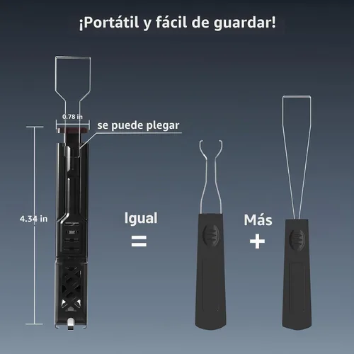 Vista 5 de FunHub Extractor de teclas translúcido 2 en 1 para teclado mecánico intercambiable en caliente, fácil de quitar y reemplazar, interruptor y Negro