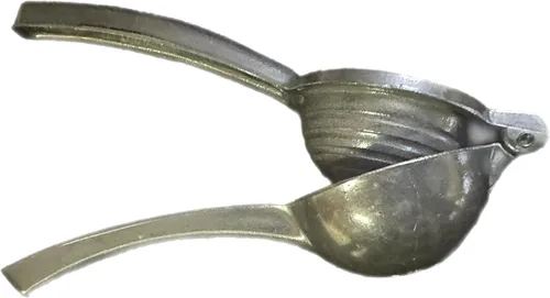 Vista 3 de Citrus Lime Limón Limón Exprimidor Manual Exprimidor Colador Colador Fundido Aluminio De México