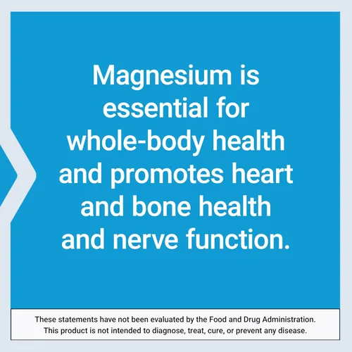 Vista 6 de Life Extension Cápsulas vegetarianas de citrato de magnesio 100 mg, azul, 100