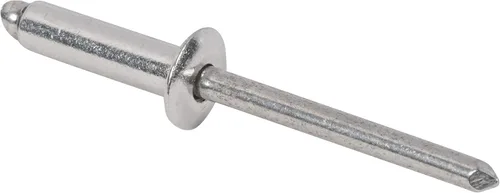 Vista 7 de Arrow RLA3/16 Remaches largos de aluminio de 3/16 pulgadas, paquete de 12, gris