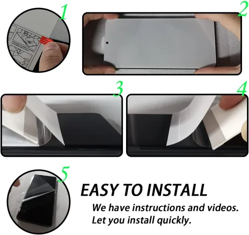 Vista 5 de Protector de pantalla para Galaxy Z Flip 4 5G + protectores de lente de cámara, [2+2 unidades] Protector de pantalla de cobertura completa