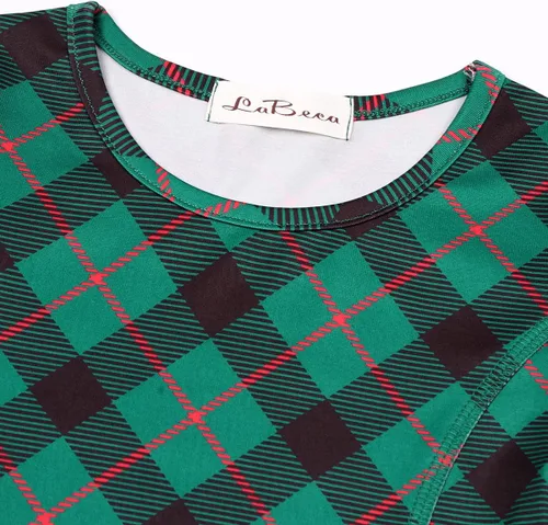 Vista 4 de LaBeca - Vestido sin mangas o de manga larga para niñas, vestidos informales con diseño de unicornio o sirena para niñas pequeñas o grandes