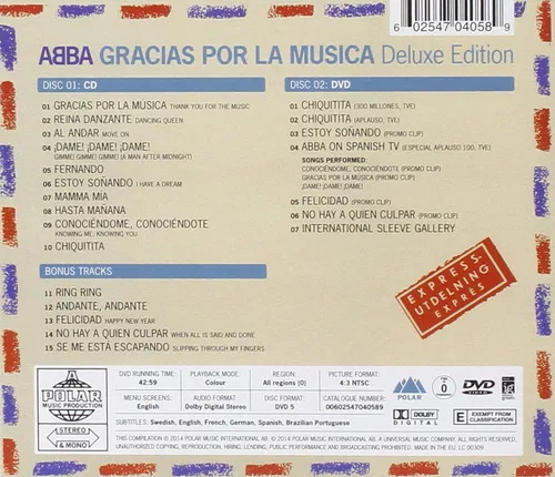 Vista 2 de Gracias Por la Musica 40th Anniversary Deluxe