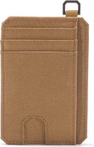 Vista 6 de Carhartt Carteras delgadas de nailon con bolsillo frontal para hombre