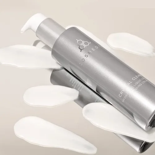 Vista 6 de COSMEDIX Crystal Cleanse - Limpiador facial líquido en crema – Limpieza profunda AM & PM Limpiador facial con tecnología de cristal hidratante e