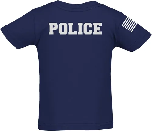 Vista 51 de Haase Unlimited Policía - Uniforme de vestir camiseta de algodón para bebé/niño pequeño