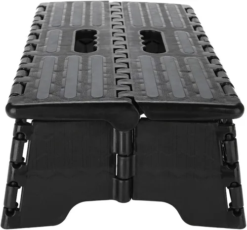 Vista 5 de Taburete plegable portátil para adultos y niños, silla de escalón con capacidad para hasta 300 libras para ancianas, embarazadas, baño, dormitorio