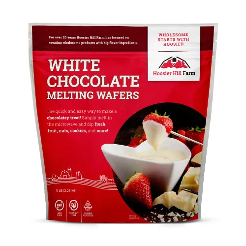 Vista 7 de Hoosier Hill Farm Obleas para derretir chocolate, 2 libras (paquete de 3)