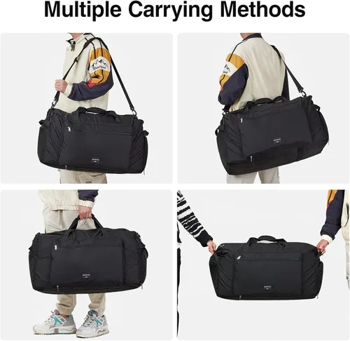 Vista 6 de Hanke Bolsa de viaje, grafito negro, Bolsa de viaje