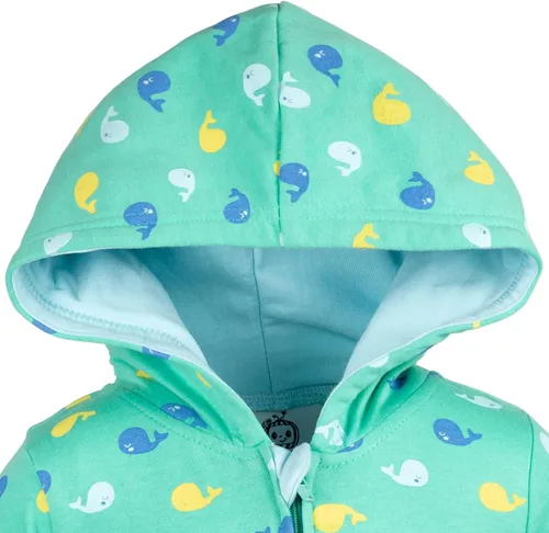 Vista 4 de CoComelon JJ - Overol de forro polar con cremallera para niñas