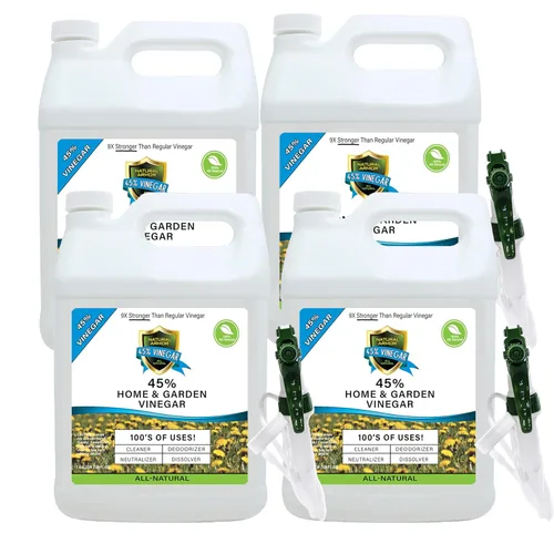 Vista 7 de Natural Armor Concentrado de fuerza industrial con 45% de vinagre, extra fuerte, 9 veces más fuerte que el vinagre normal