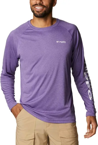 Vista 4 de Columbia PFG Terminal Tackle Heather - Camiseta de manga larga para hombre
