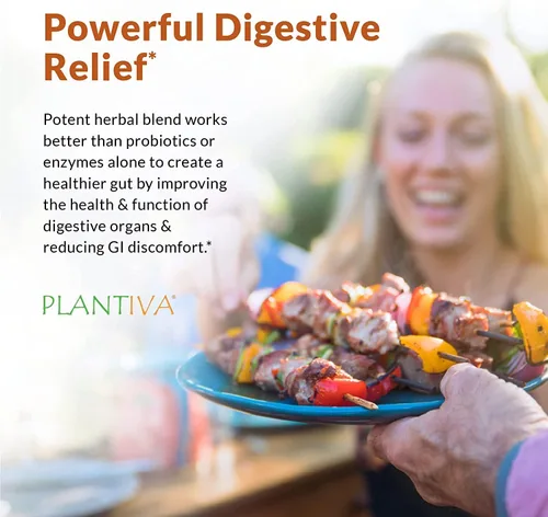 Vista 3 de Digestiv - (60 cápsulas) combinación clínicamente desarrollada de ingredientes naturales para ayudar a mantener una digestión efectiva (60 cápsulas)