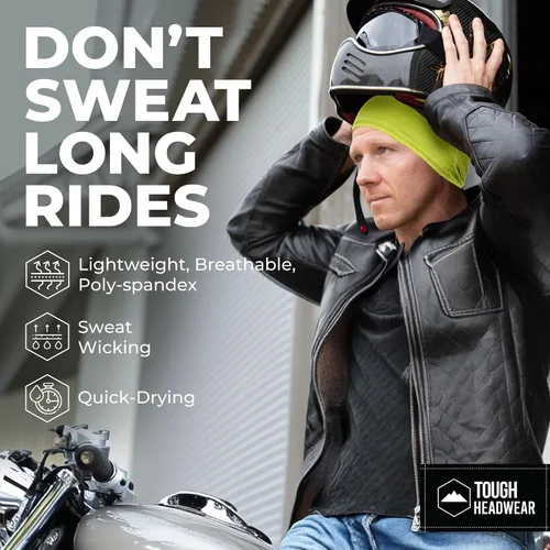 Vista 75 de Forro de casco de refrigeración para hombre, gorra de cráneo de ciclismo, forro de casco de motocicleta
