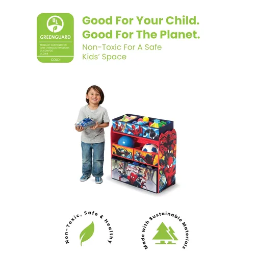 Vista 6 de Delta Children Caballete y estación de juegos para niños, ideal para artes y manualidades, educación en casa y mucho más, certificado Greenguard