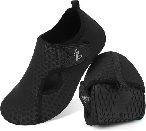 Vista 7 de LeIsfIt Water Shoes for Women Men Wide Swim Beach Barefoot Shoes Quick Dry Aqua Socks for Pool Diving Boating River Yoga Lake Surf