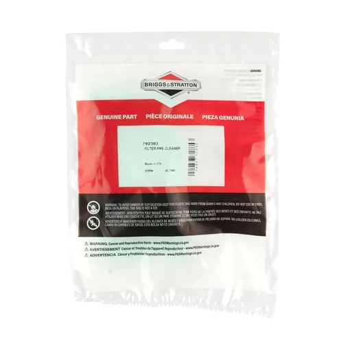 Vista 4 de Briggs & Stratton 792303 Filtro Pre-limpiador