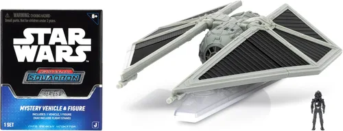 Vista 2 de Star Wars Micro Galaxy Squadron TIE Striker Mystery Bundle - Vehículos de 3 y 2.5 pulgadas con accesorios (exclusivo de Amazon)