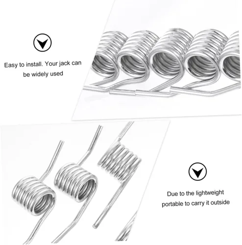 Vista 6 de 6 unids Horizontal Jack Spring Professional Thickening Springs para coche hidráulico fácil de instalar accesorios esenciales ligeros