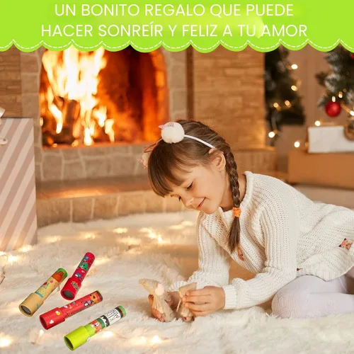 Vista 4 de CHENGU 30 piezas de mini caleidoscopios a granel, premios de fiesta