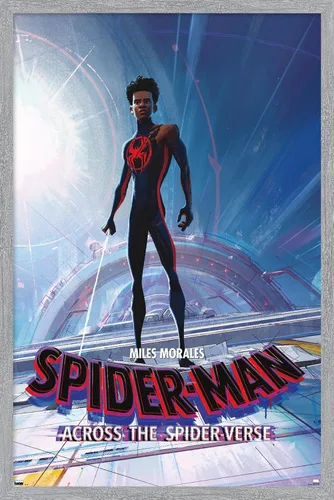 Vista 15 de Trends International Marvel Spider-Man: Across The Spider-Verse - Miles Morales - Póster de pared de una hoja, 22.4 pulgadas de largo x 14.7