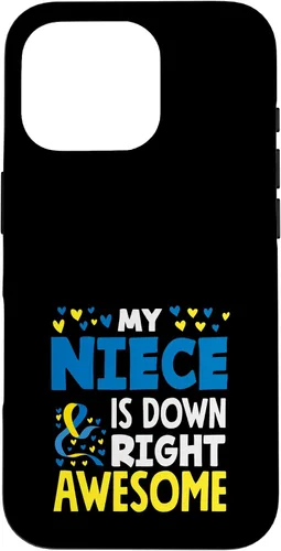 Vista 20 de My Niece is Down Right Awesome Down Syndrome Awareness Case for iPhone 17