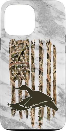 Vista 22 de Funda para iPhone 11 Pro Max con diseño de camuflaje y bandera de Estados Unidos