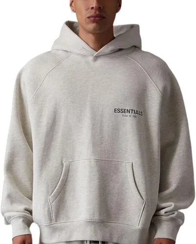 Vista 3 de Fear of God Essential Hoodie - Comfortable & Modern Fit - Unisex Premium Streetwear Pullover