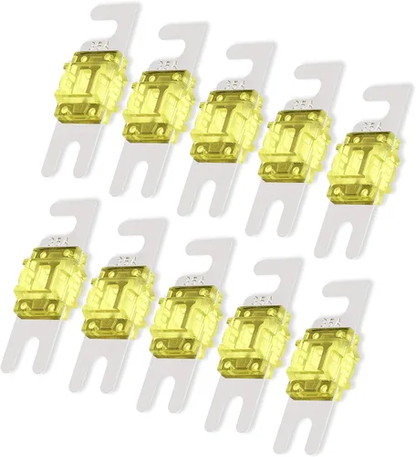 Vista 12 de AFS15-10 Níquel 15 Amp AFS Fusible Paquete de 10