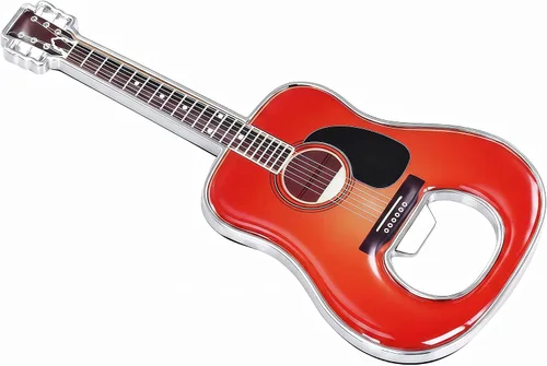 Vista 11 de 1 pieza/set abrebotellas de cerveza con forma de guitarra, regalo para amantes de la música y la guitarra, utensilios de cocina para bebedores