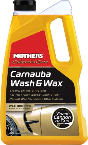 Vista 9 de Mothers California Gold Carnauba Wash & Wax, 16 onzas (05676)