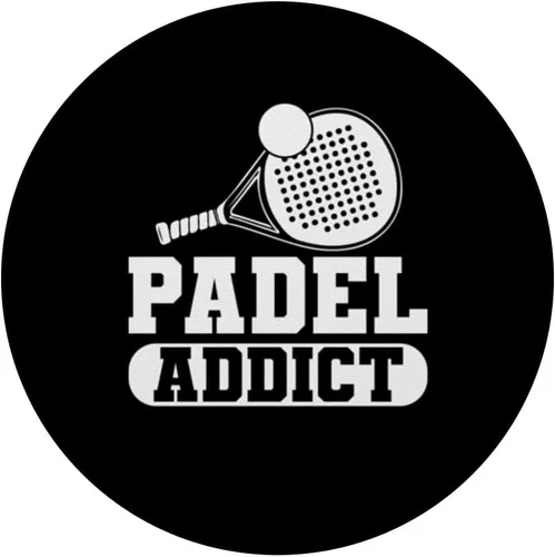 Vista 3 de Padel Addict Pádel Paleta PopSockets Adhesivo PopGrip