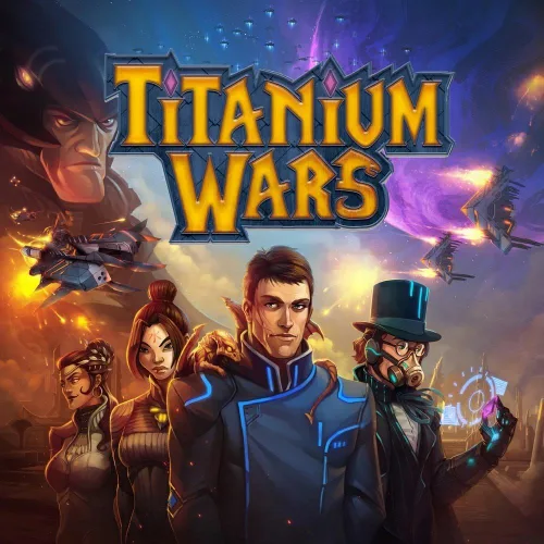 Vista 2 de IELLO Titanium Wars - Juego de mesa mediano