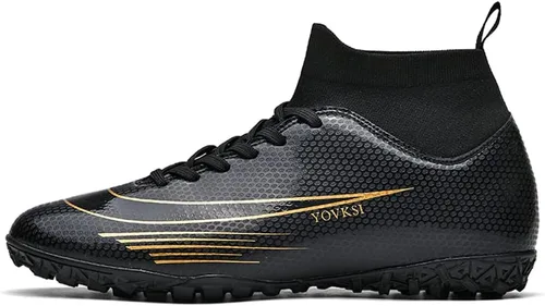 Vista 2 de XIUNCHH Soccer Cleats Mens Football Cleats Women Unisex-Cleats Soccer Shoes for Big Boy AG TF