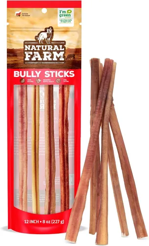Vista 12 de Natural Farm Golosinas de colágeno trenzadas para perros (30 cm, paquete de 6), palitos de colágeno, golosinas naturales para perros, de larga