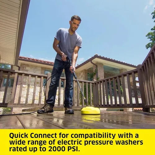 Vista 4 de Karcher 8.755-848.0 Limpiador de superficies duras para hidrolavadora eléctrica, de conexión rápida.