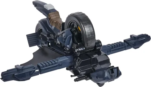 Vista 6 de DC Comics, Aventuras de Batman, Batcycle de Batman, Batcycle y Batglider Transformables 2-en-1, Figura Compatible, Juguete de Súper Héroe para Niños