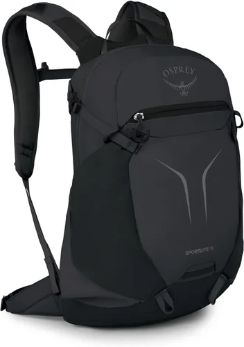 Vista 35 de Osprey Sportlite - Mochila ligera de senderismo (15 litros), color morado Púrpura grafito